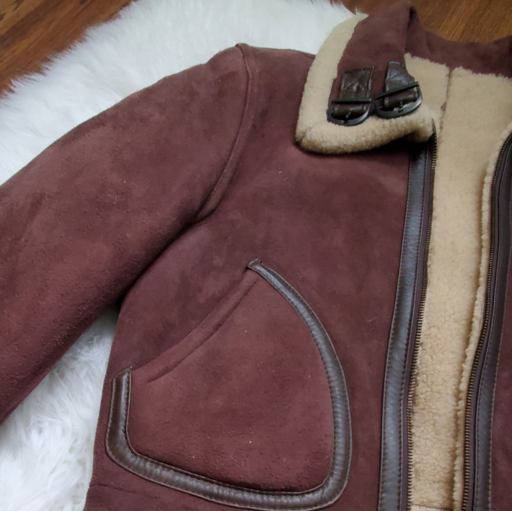 RM2 Shearling reversible jacket - Picture 7 of 15